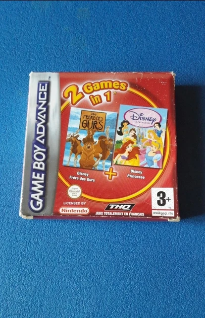 NOTICE SEULE Le Roi Lion / Disney Princesse Nintendo GameBoy Advance