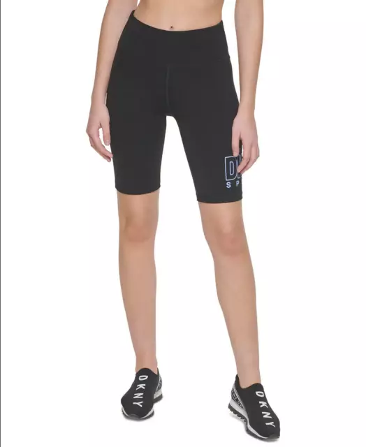 Dkny Sport Women's High-Waist Bike Shorts Size XS New