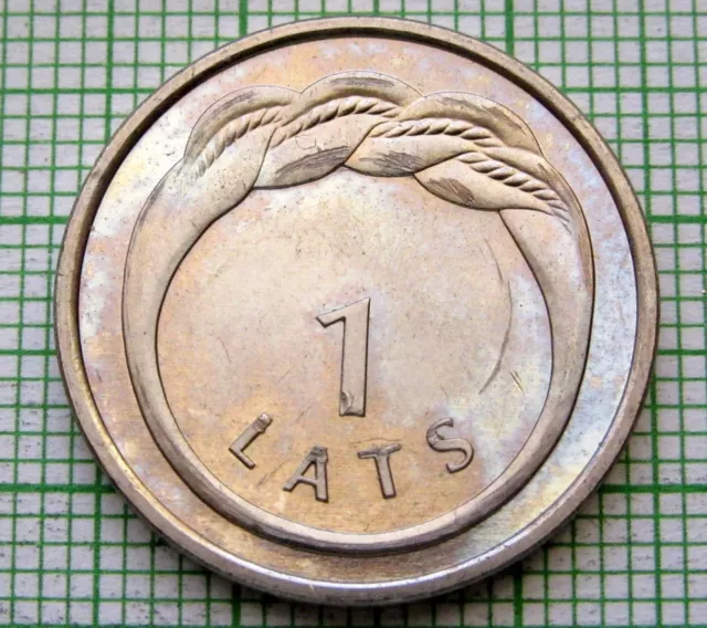 Latvia 2009 1 Lats, Namejs Ring, Unc