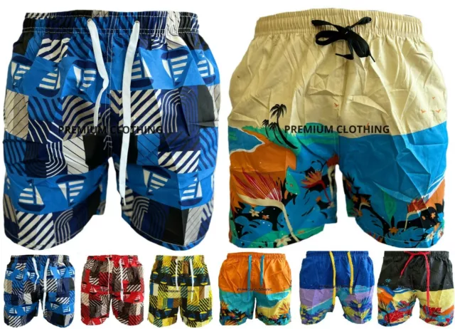 Mens Swim Trunks 5 Quick Dry Bathing Suits for Men Swim Shorts Swimwear  Beach