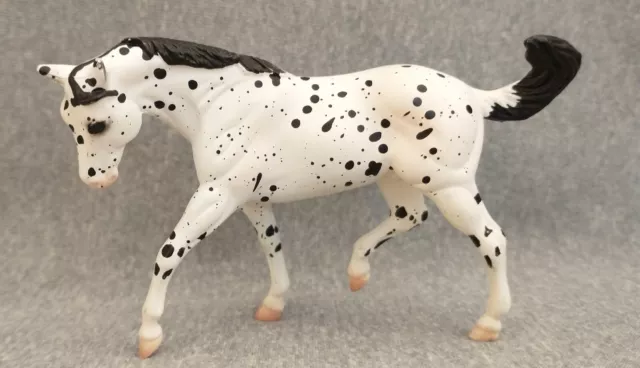 Breyer 1998 JAH Special Edition Stablemate G2 Black Leopard Appaloosa w pinking