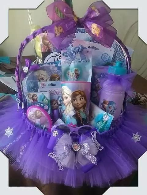 Frozen ll Tutu Theme Gift Basket | Gift Basket | Disney Frozen |Tutu Gift Basket