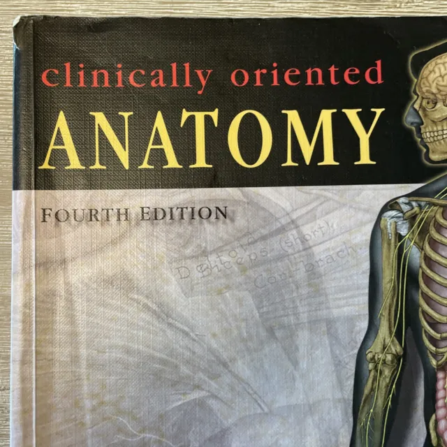 Clinically Oriented Anatomy by Arthur F. Dalley, Keith L. Moore Textbook 4th Edn 3