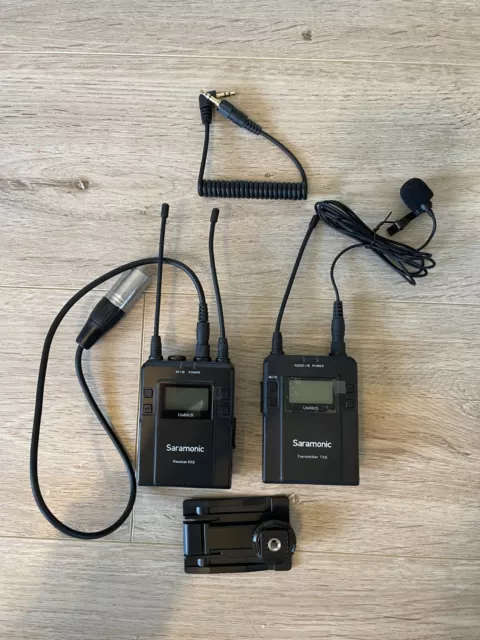 Saramonic UWMIC9 UHF Wireless Lavalier Microphone System Transmitter/Receiver