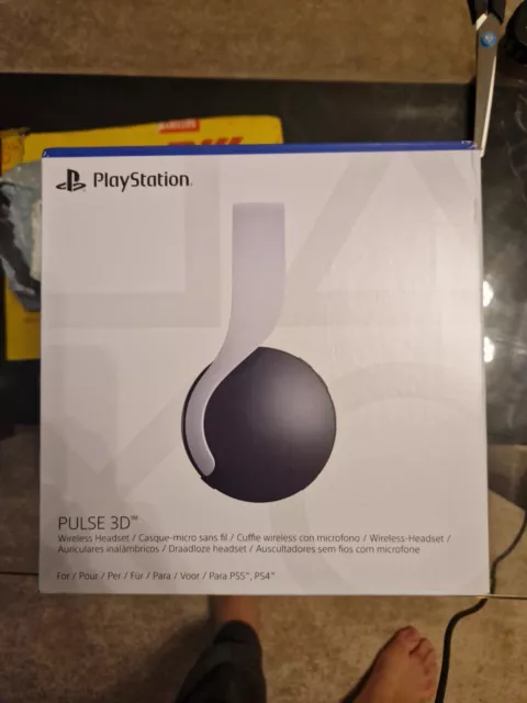 SONY PLAYSTATION 5 PS5 Pulse 3D Wireless Headset - White - Brand New &  Sealed £99.99 - PicClick UK