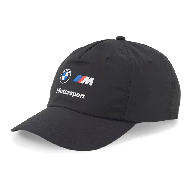 PUMA X BMW Motorsport Heritage Baseball Snapback Cap-Hat Black/White FREE SHIP