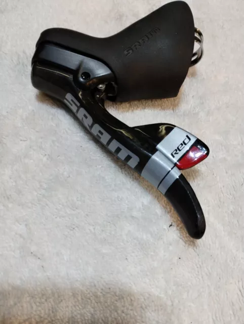 Sram Red Shifter (Left / Front)  Carbon Fiber Road Bike Double Tap 2x10 Speed