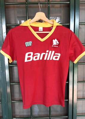 Ennerre Maglia As Roma  Away Stagione 1986/1987 Ennerre Numero 2 