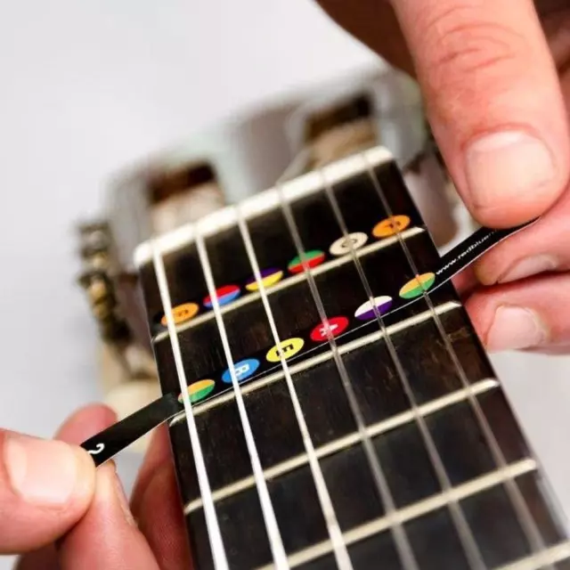 Guitar Scale Name Stickers Electric Guitar Beginner Q5Y4 Accessories Hot D6 B6T3