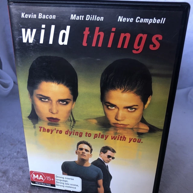 WILD THINGS (DVD, 1997) VGC Free Shipping