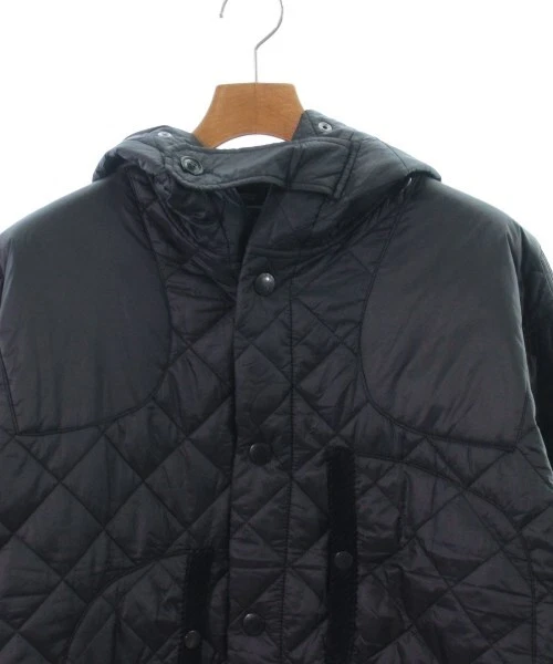 Used Men's Engineered Garments Barbour Coat L Black