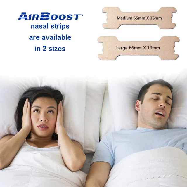 AirBoost Nasal Strips 200 Large Size Anti Snore by Clever Contraptions 3