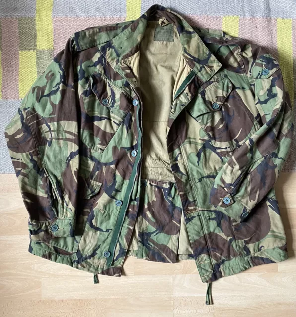 Original British Army 1968 Pattern DPM Combat Smock 68 Camo  Size 3 Large Approx