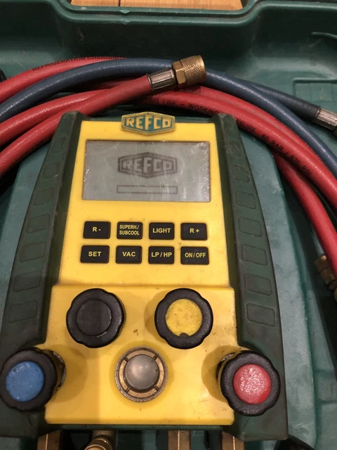 REFCO DIGIMON4 4 valve digital manifold £250.00 - PicClick UK