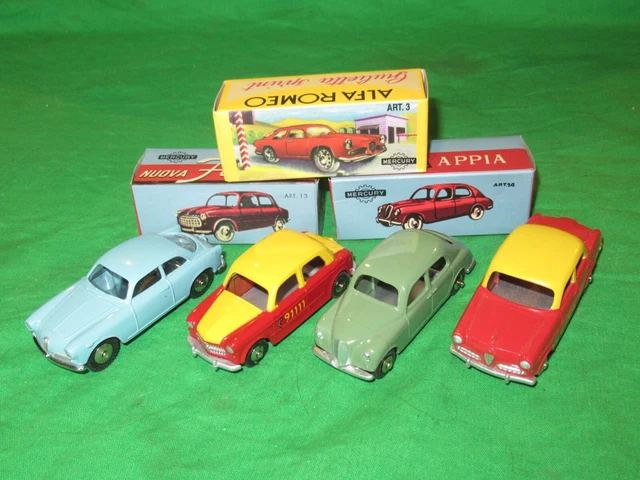 Alfa Romeo Giulietta Bicolore 1/48 Mercury Hachette Voiture miniature