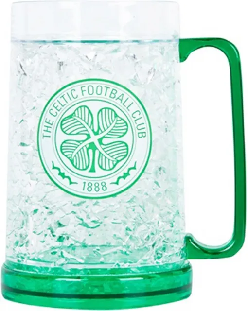 Official Celtic F.C. Freezer Plastic Pint Beer Tankard Drinks Mug