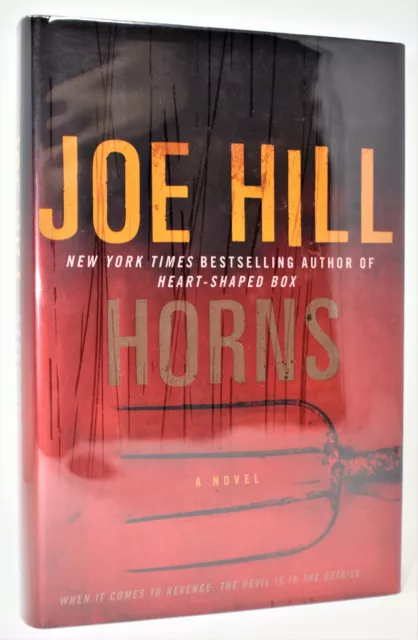 !!Signed 1st Print/Ed!! Horns AUTOGRAPHED Joe Hill (Hardcover) hx NEW