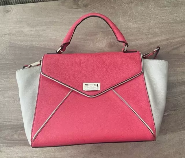 KATE SPADE ~  Small Laurel Wesley Place Leather Satchel Crossbody