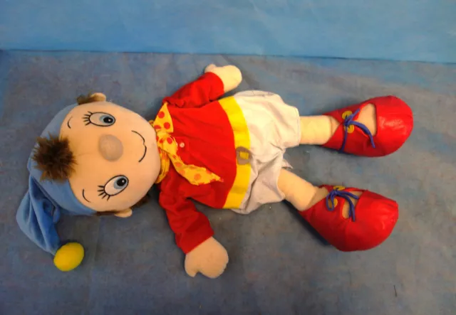 SUPERBE ANCIENNE GRANDE peluche oui oui range pyjama 60 cm tomy EUR 9 ...