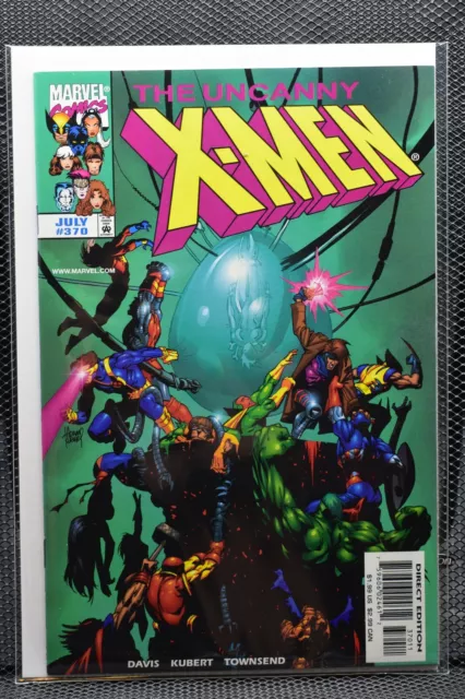 Uncanny X-Men #370 Marvel Comics Avengers Appear Wolverine Gambit Rogue 9.6