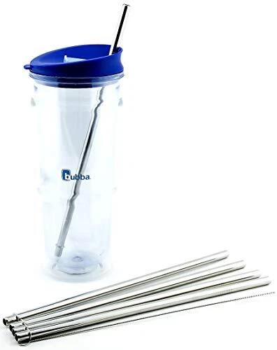 4 Pack Cocostraw for Bubba Envy 24 oz Big Tumbler PerfectFIT 18/8 Stainless Ste