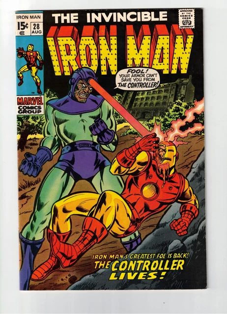 INVINCIBLE IRON MAN # 28 1st APPEARANCE OF HOWARD STARK