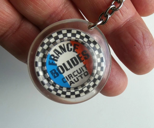 ANCIEN PORTE CLÉ Automobile Lancia cuir bleu Logo émaillé Années 60. EUR 35,00 - FR