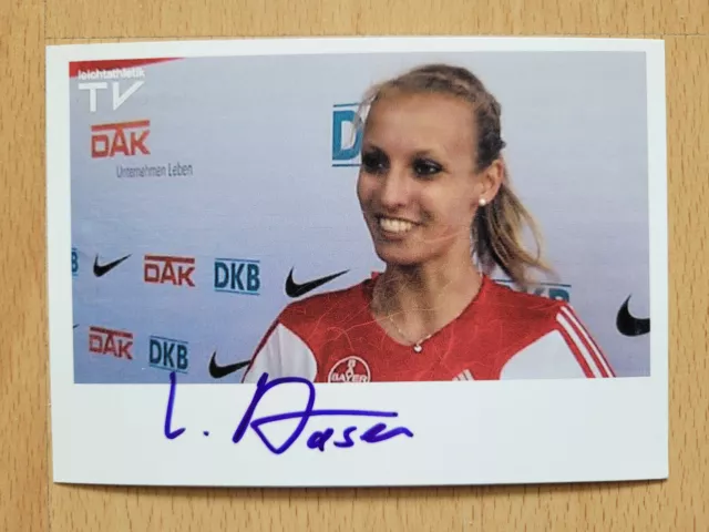 Autogramm, Laura Hansen, BRD - 800 m