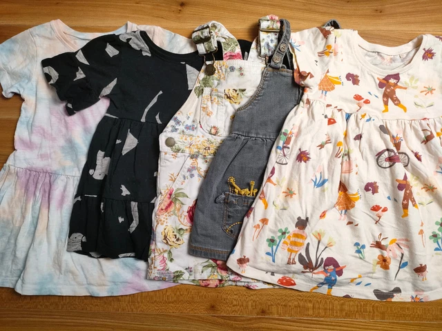 {F661} NEXT girls 12-18 months summer dress bundle