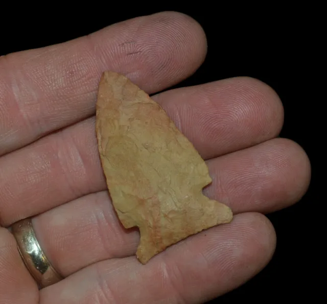 Kirk Corner Notch  Williamson Co Tennessee Indian Arrowhead Artifact Collectible