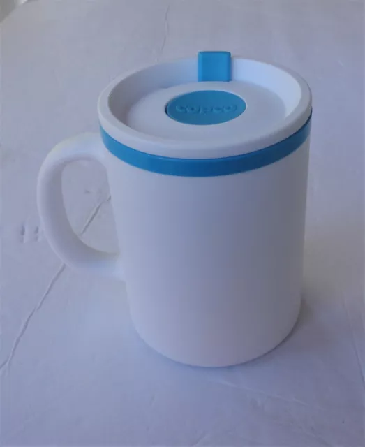 Mint Modern Copco Double Wall Insulated Travel Desk Mug Lid Turquoise 16 Ounce