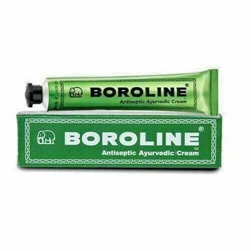 BOROLINE ANTISEPTIC AYURVEDIC Cream 20g Tube cracked heels