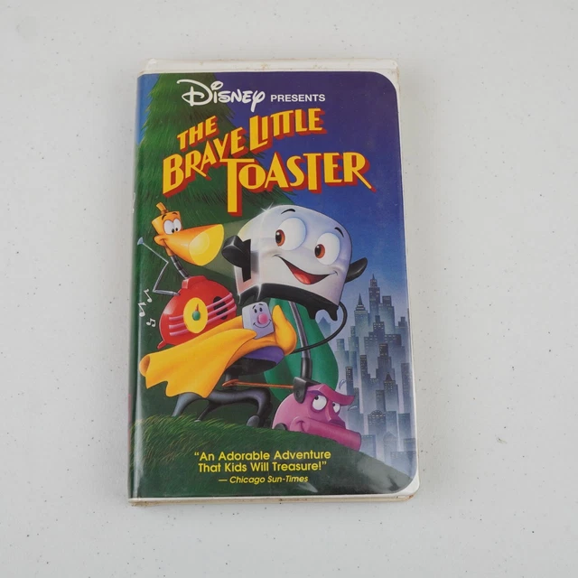 VINTAGE DISNEY CLAMSHELL VHS The Brave Little Toaster EUR 9,35