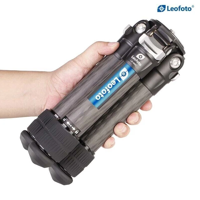 Rollei Fotopro PGC-784 Treppiede In Fibra Di Carbonio – Altezza Max 175cm, Carico 20kg, Con Testa A Sfera T7