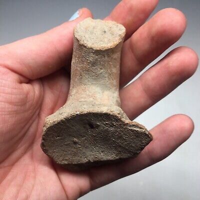 Pre-Columbian Terracotta Pottery Arm Handle Vessel Fragment Pottery Ancient Art 8