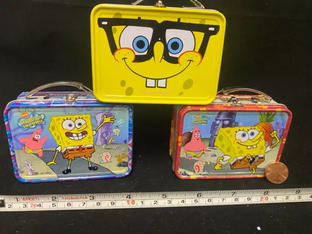 https://www.picclickimg.com/LmMAAOSw~yFjayNw/Set-of-3-Miniature-Vintage-Spongebob-SquarePants-Tin.webp