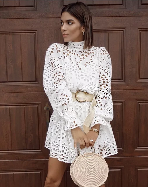 H&m white on sale dress uk