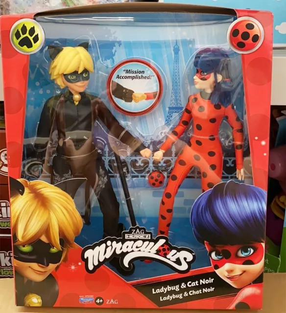 Miraculous Ladybug Cat Noir & Adrian Action Figure Doll Korea Toy