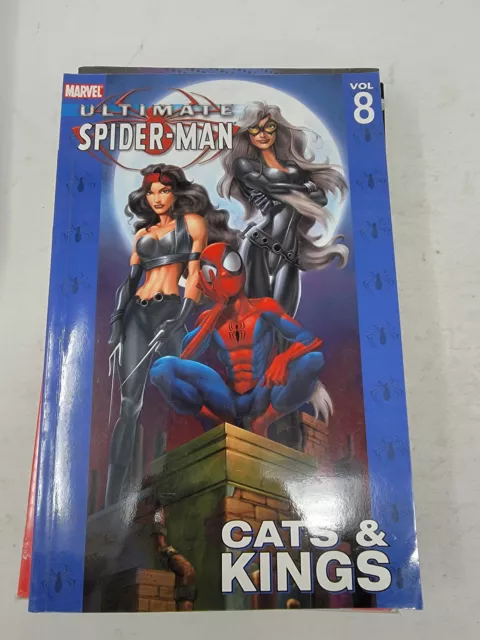 Ultimate Spider-Man Cats & Kings  Vol 8 ~ Marvel Tpb