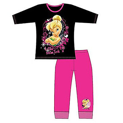 NEW Girls  100% Cotton 'TinkerBell' Disney Pyjamas 5 -12 years