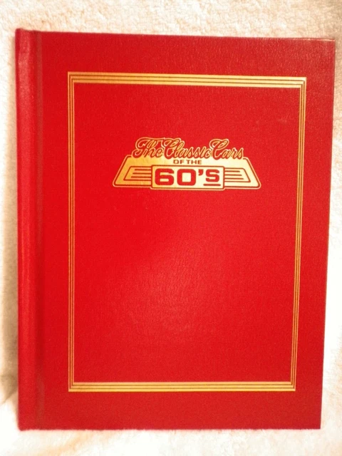 FRANKLIN MINT &THE Classic Cars of the 60s" Hardback Book With Spec