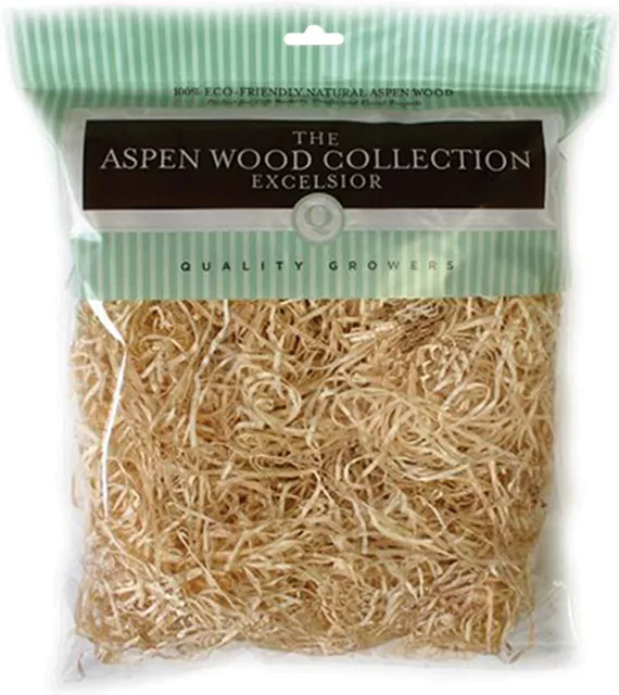 Quality Growers Aspenwood Excelsior 328 Cubic Inches-Natural QG1598RC