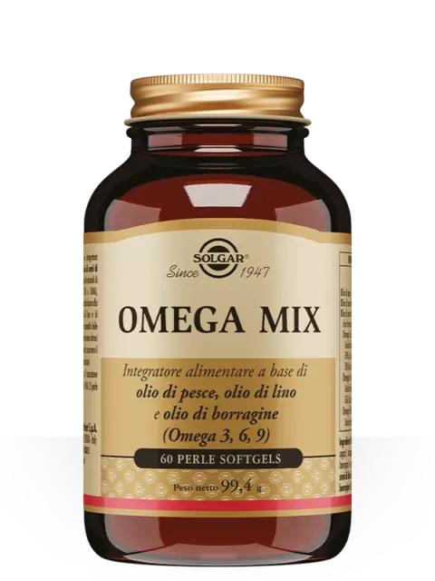 Omega Mix Solgar 60 Perle Softgels 2