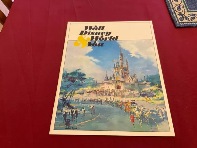 1977 Walt Disney World & You New Hire Cast Member Orientation Hand Book Rare