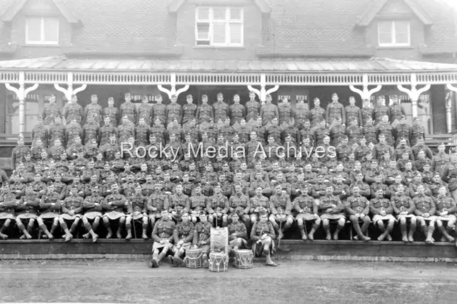 Rcv-83 WWI, Nottingham Seaforth Highlanders. Photo