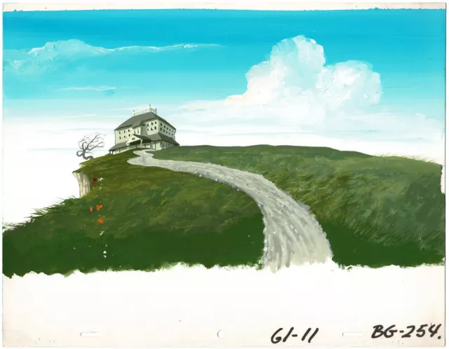 SCOOBY DOO Movies 1972 Animation Production Background Hanna Barbera Episode 8 D