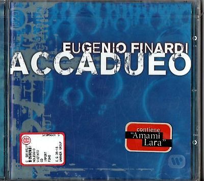 Finardi Eugenio Accadueo Cd Fuori Catalogo Con Il Brano Amami Lara Sealed 1998