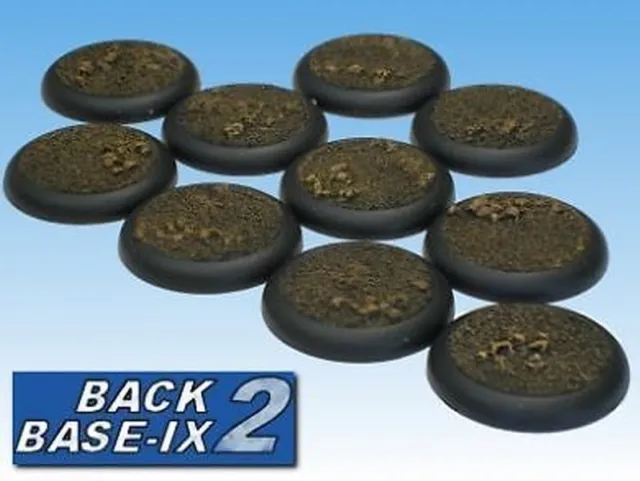 30mm Resin Scenic RS Bases (10) Dirt