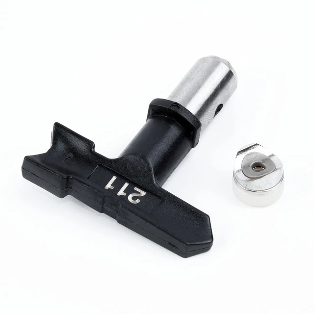 1pc Nero Airless Spray Punte Acciaio Inox for Wagner Pittura Spruzzatore Nozzle