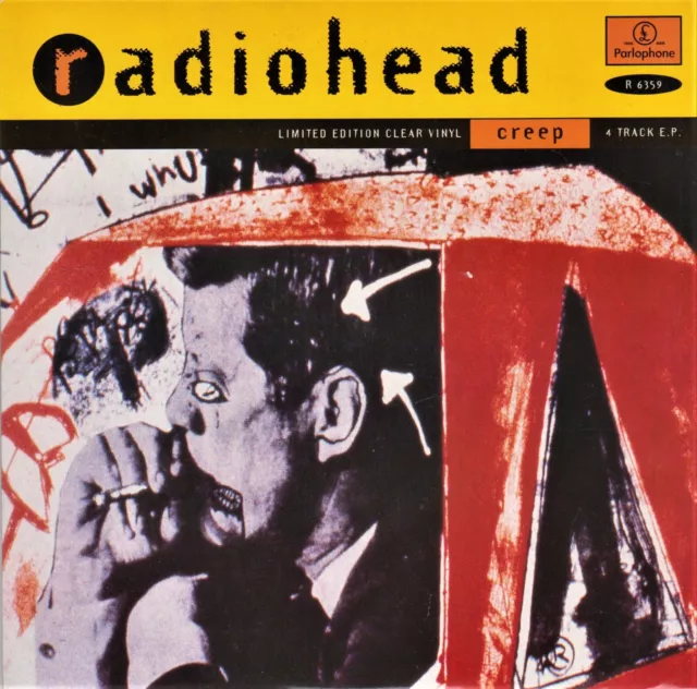 Radiohead - Creep Ltd 7" Clear Vinyl 4-Track Ep Exc Condition (1993)